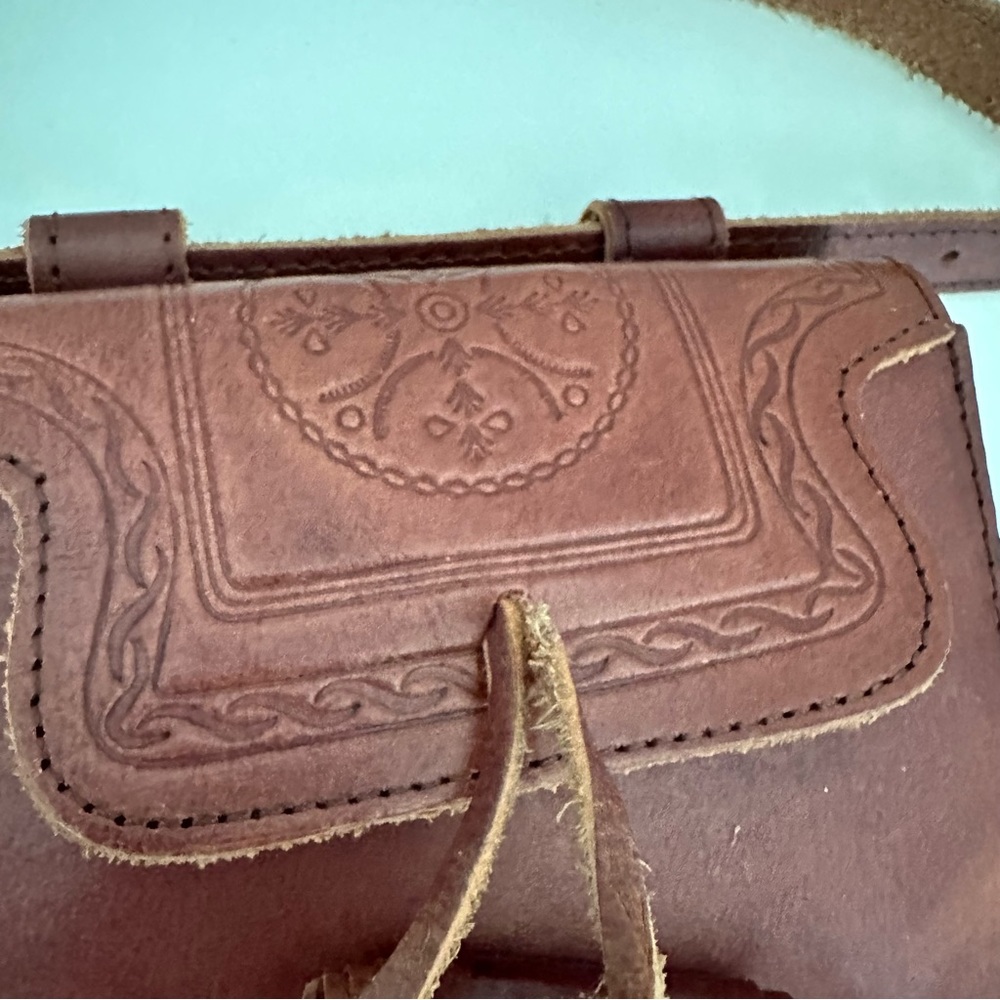 Zara Brown Leather Belt Bag - Picture 11 of 11